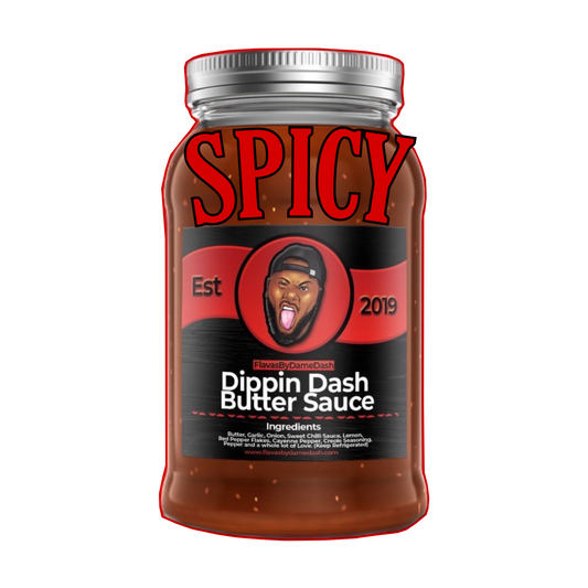 SPICY DIPPIN DASH BUTTER SAUCE 16oz