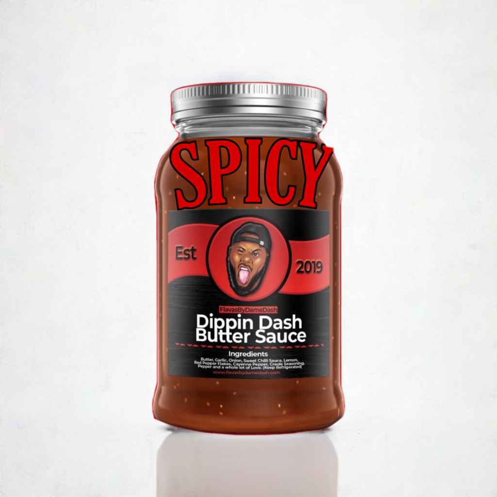 SPICY DIPPIN DASH BUTTER SAUCE 16oz